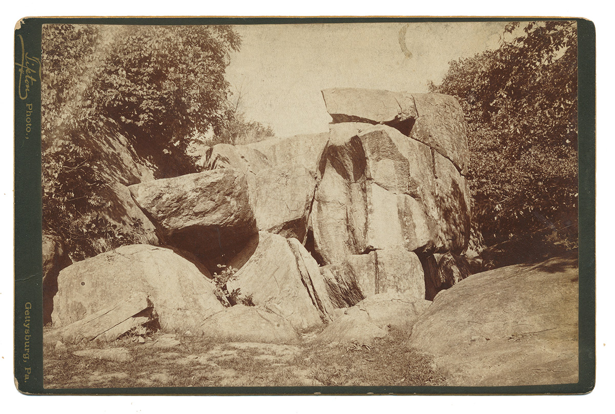 TIPTON CABINET CARD PHOTO OF DEVIL’S DEN