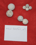 REVOLUTIONARY WAR MUSKET BALLS AND SHOT FROM “NEW BOSTON” CAMP IN NEW YORK
