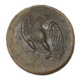 GETTYSBURG RECOVERED CIVIL WAR EAGLE CARTRIDGE BOX BREAST PLATE