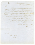RARE JULY 1864 LETTER WRITTEN AND SIGNED BY GIDEON WELLES – CANDIDATES FOR ADMISSION INTO THE NAVY MEDICAL CORPS