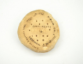 SPANISH AMERICAN WAR SOUVENIR HARDTACK WITH A GENTEEL PRESENTATION