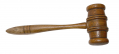 JOHN GOOD GETTYSBURG SOUVENIR WOOD GAVEL: CULP’S HILL AND SEMINARY RIDGE