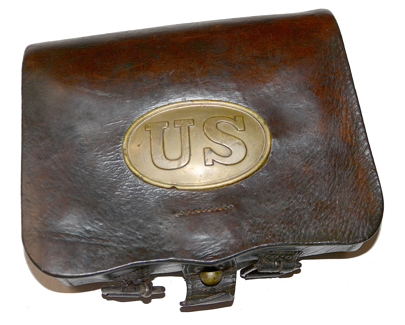 NICE, COMPLETE P1861 CARTRIDGE BOX WITH TINS