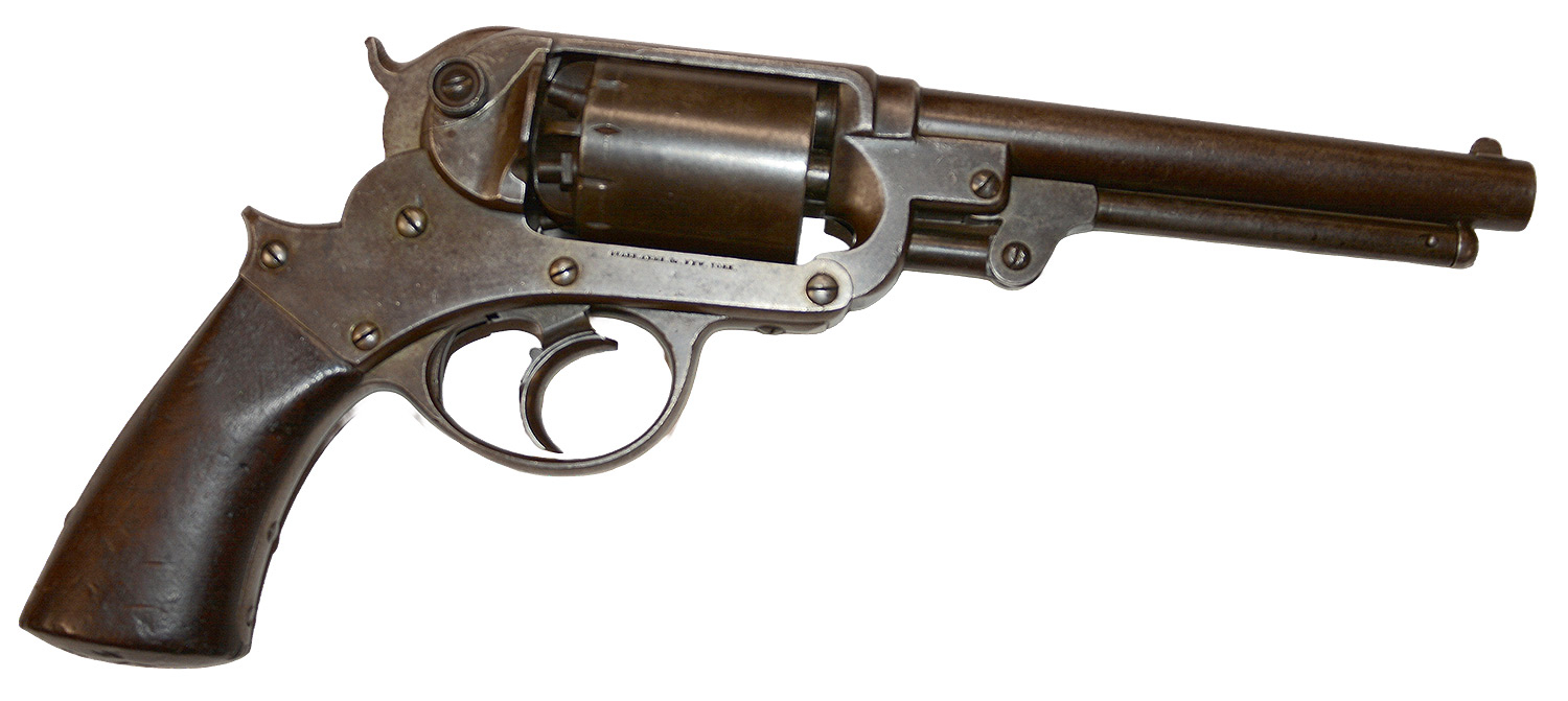 RARE STARR ARMS DOUBLE ACTION NAVY REVOLVER – SERIAL #2224