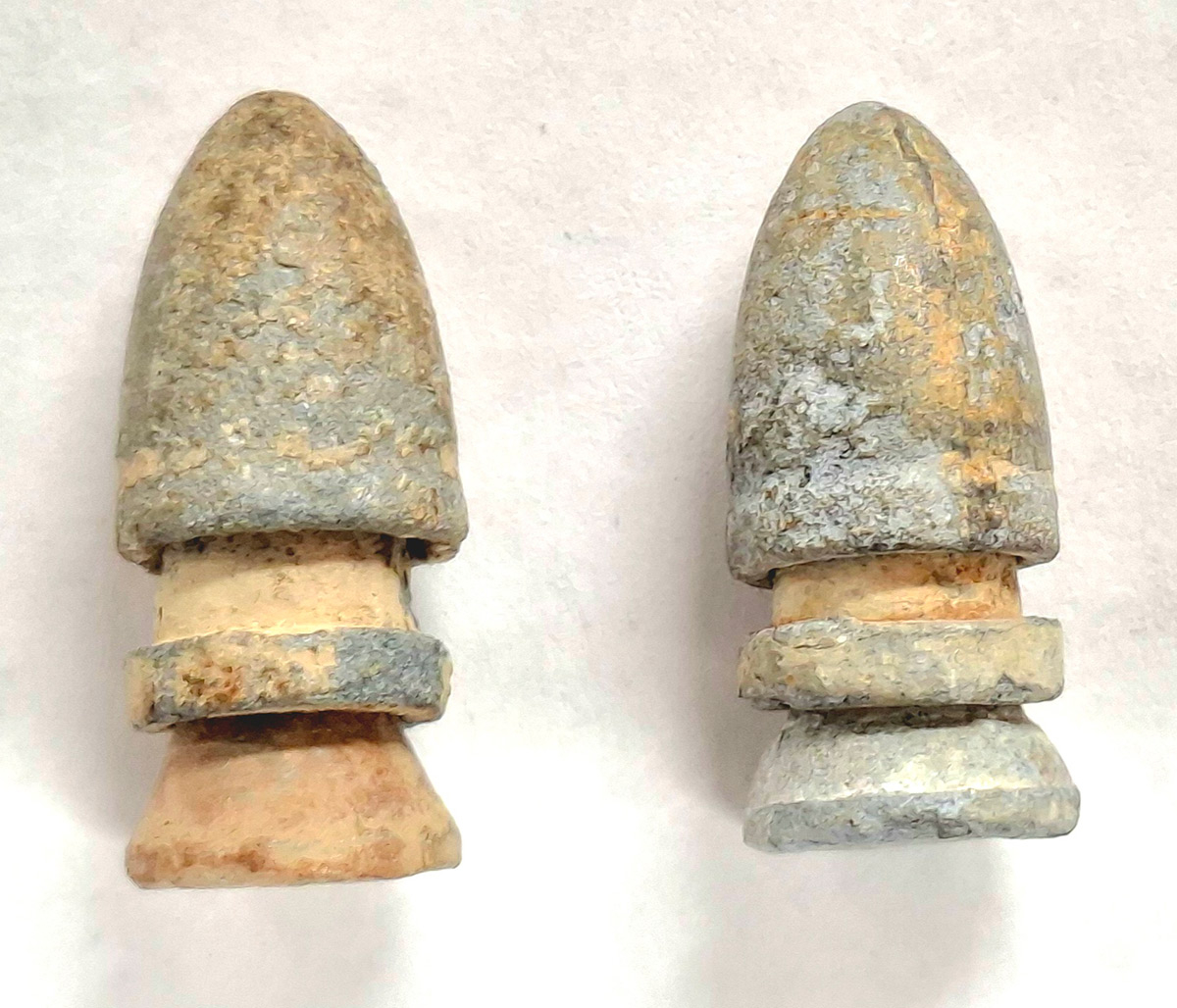 .58 CALIBER, 3-PIECE, SHALER PATENT BULLETS
