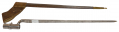 FINE AMOSKEAG M1855 BAYONET WITH MINT PATTERN 1863 SCABBARD 