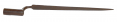 EXTRAORDINARILY RARE FRENCH MODEL 1728 MUSKET BAYONET