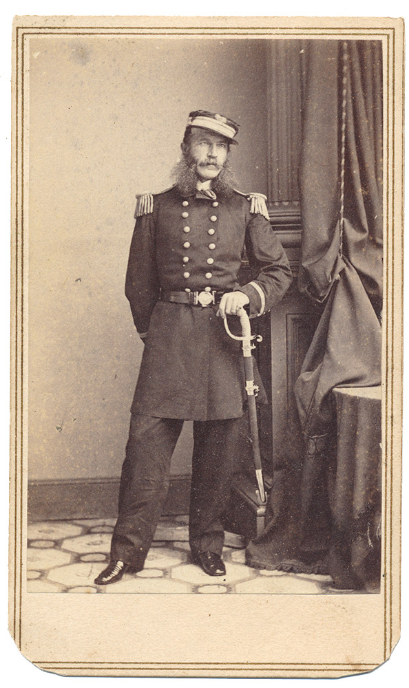 CDV PHOTOGRAPH OF CAPTAIN JOHN P. BANKHEAD