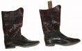 WELLINGTON STYLE BOOTS OF MAURICE LEYDEN, THIRD NEW YORK CAVALRY