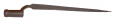 SHORTENED FRENCH PATTERN 1771 SOCKET BAYONET 