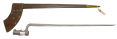 FINE COLLINS AND CO. M1855 BAYONET WITH MINT PATTERN 1863 SCABBARD 
