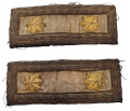 PAIR OF MAJOR’S SHOULDER BOARDS FROM THE EFFECTS OF MAURICE LEYDEN, THIRD NEW YORK CAVALRY