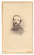 CDV PHOTO OF CAPTAIN ROBERT CHANDLER, 7TH & 13TH U.S. INFANTRY