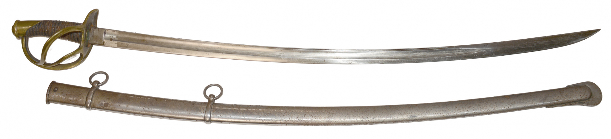 US MODEL 1840 CAVALRY SABER OF MAURICE LEYDEN, THIRD NEW YORK CAVALRY