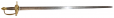 A FINE MODEL 1832 INFANTRY OFFICER'S SWORD