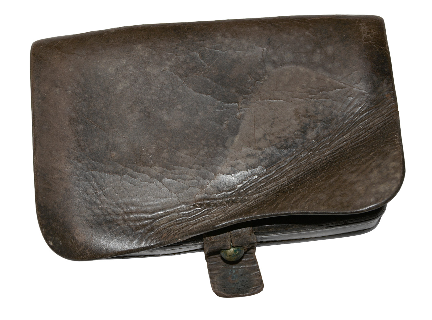 REGULATION PISTOL CARTRIDGE BOX OF MAURICE LEYDEN, THIRD NEW YORK CAVALRY