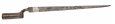 US MODEL 1808/1812 BAYONET – “JN / US” STAMPED