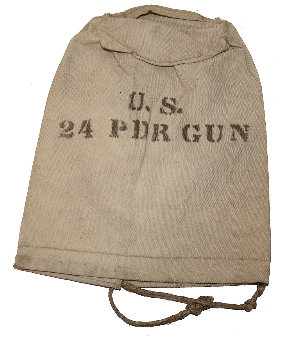 SPONGE COVER FOR THE 24-POUNDER GUN