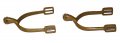 MODEL 1859 CAST BRASS CAVALRY SPURS OF MAURICE LEYDEN, THIRD NEW YORK CAVALRY