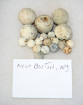REVOLUTIONARY WAR MUSKET BALLS AND SHOT FROM “NEW BOSTON / ROBINSON’S FARM” CAMP IN NEW YORK