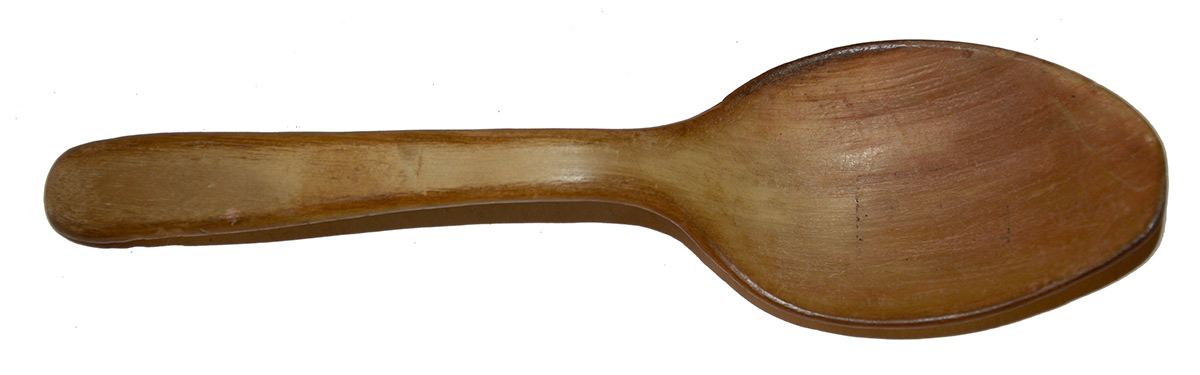 REVOLUTIONARY WAR PERIOD HORN SPOON