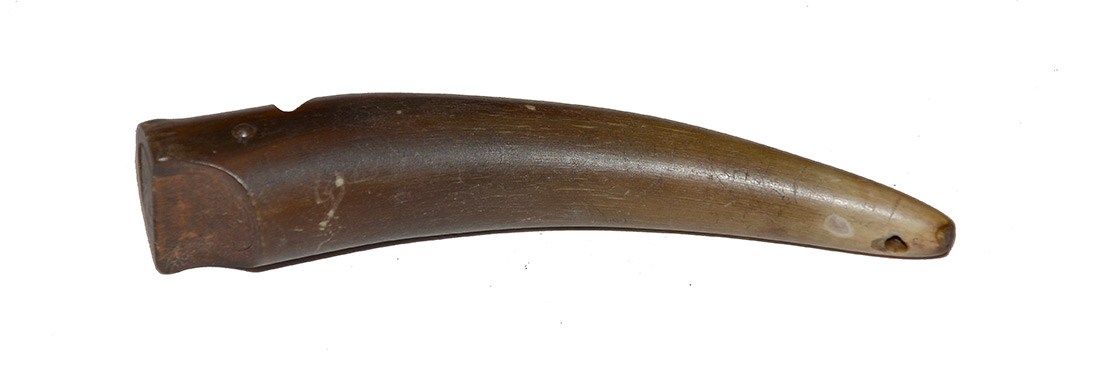 18th CENTURY HORN WHISTLE