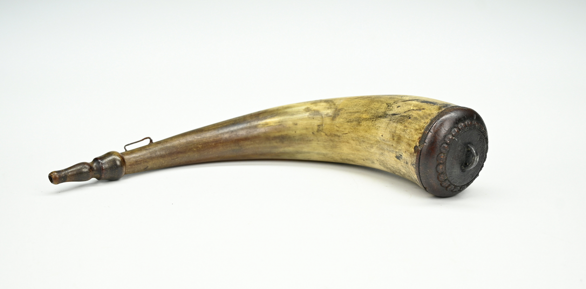 UNTOUCHED YORK/LANCASTER SCREW TIP POWDER HORN