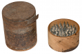 CANISTER OF SERRATED FRICTION PRIMERS FOR SEA COAST CANNON EX-BANNERMAN’S ISLAND 1965