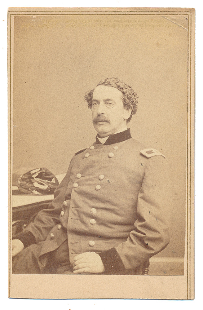 CDV PHOTO OF GENERAL ABNER DOUBLEDAY