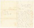 CIVIL WAR SOLDIER'S LETTER — 7TH RHODE ISLAND VOLUNTEERS — POPLAR GROVE CHURCH, VIRGINIA — OCTOBER 23, 1864