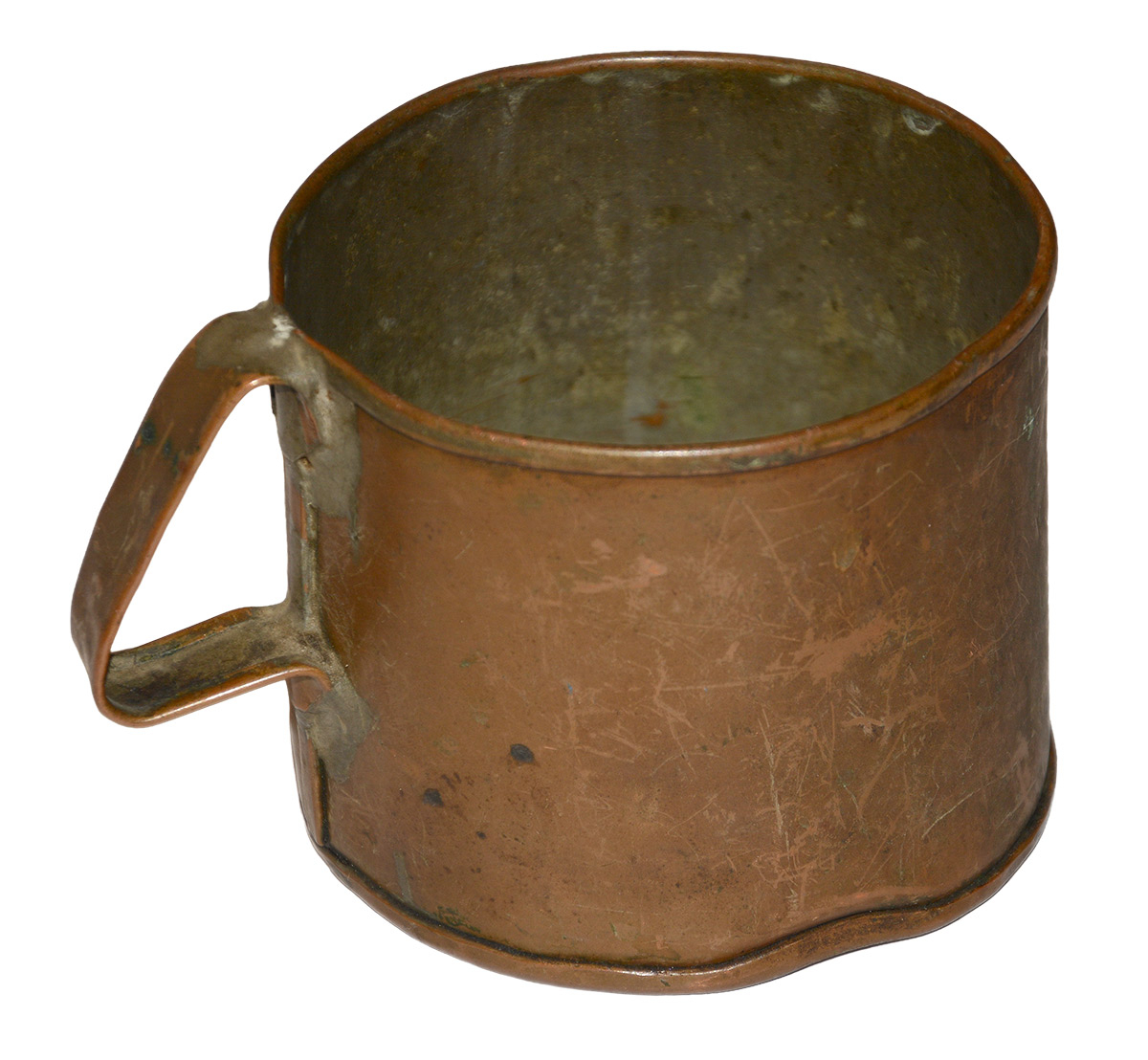 SCARCE CIVIL WAR US/CS ARTILLERY POWDER MEASURE