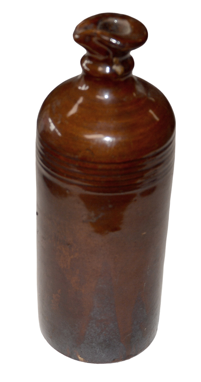 EXCELLENT, INTACT CLAY MASTER INK BOTTLE – RECOVERED AT FREDERICKSBURG