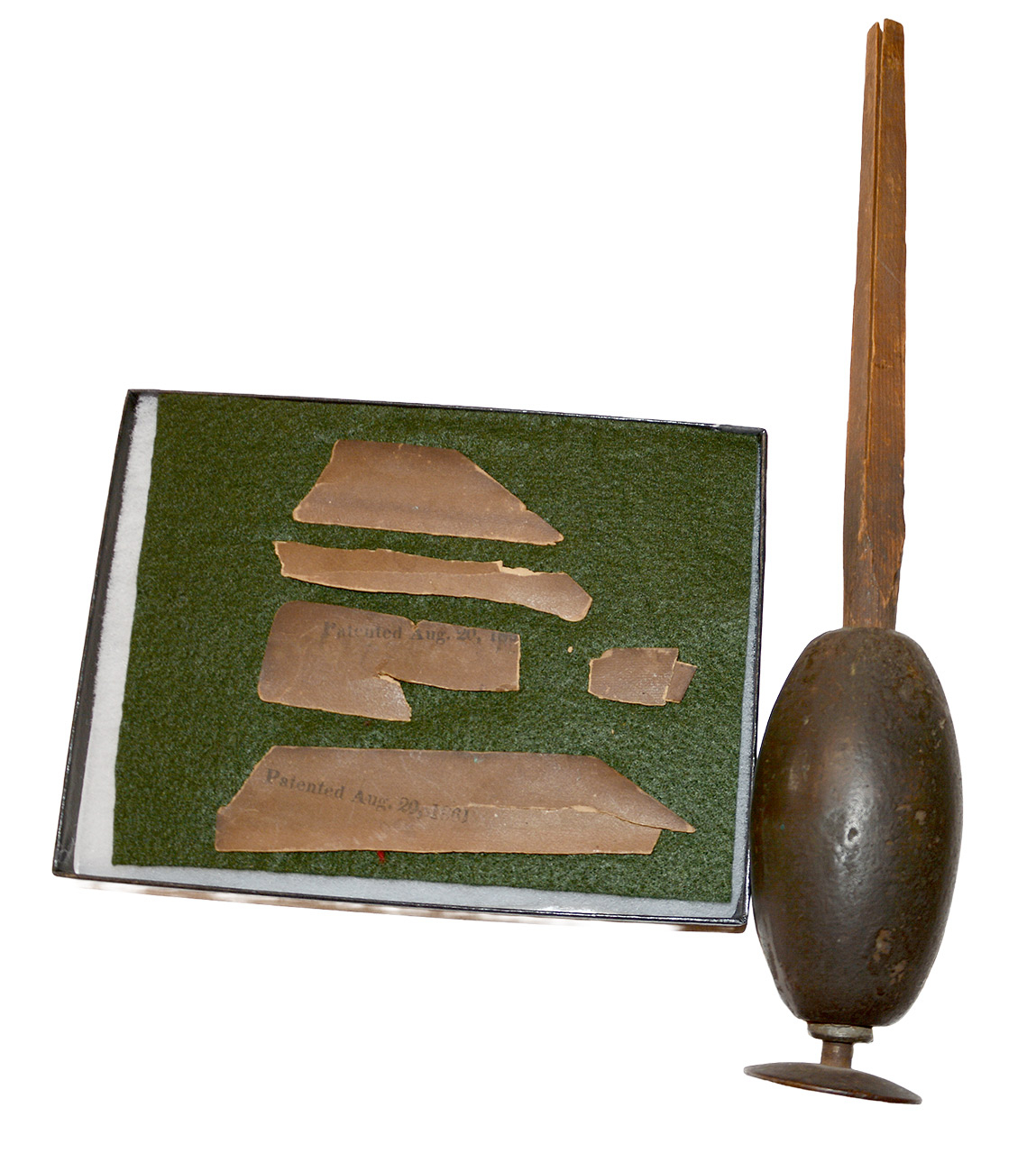 3-POUND KETCHUM HAND GRENADE WITH PLUNGER