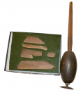 3-POUND KETCHUM HAND GRENADE WITH PLUNGER