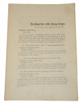 PRINTED GENERAL ORDERS OF THE 18TH ARMY CORPS — A COURT-MARTIAL DOCKET IN THE PETERSBURG TRENCHES, WITH A DEATH SENTENCE SET ASIDE