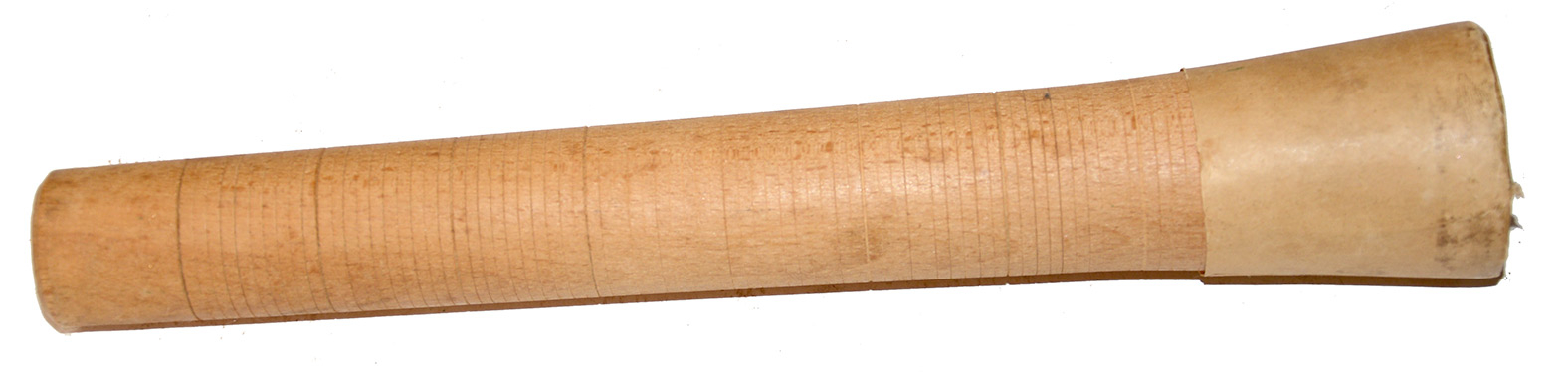 1864 DATED WOODEN MORTAR FUZE 