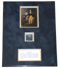 GEORGE WASHINGTON HAIR RELIC DISPLAY – HAMILTON FAMILY PROVENANCE 