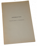JOSHUA LAWRENCE CHAMBERLAIN – "APPOMATTOX," PAPER READ BEFORE THE NEW YORK COMMANDERY, LOYAL LEGION, 1903