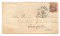 JUNE 28, 1864 COVER ADDRESSED TO FANNIE CHAMBERLAIN, CARE OF JOSHUA L. CHAMBERLAIN, ANNAPOLIS – SENT 10 DAYS AFTER BEING WOUNDED AT PETERSBURG, VA