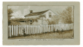 SKETCH OF GENERAL MEADE’S HEADQUARTERS AT GETTYSBURG BY 9TH MASS BATTERY VETERAN & ARTIST RICHARD HOLLAND