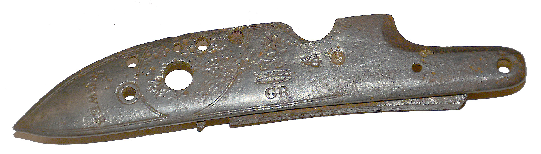 BRITISH “BROWN BESS” LOCK PLATE