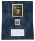 GEORGE WASHINGTON HAIR RELIC DISPLAY – HAMILTON FAMILY PROVENANCE 