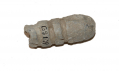 LITTLE BIGHORN BATTLEFIELD .45 CALIBER SPRINGFIELD BULLET, COLLECTION NUMBER "GS 119," FROM THE GEORGE SCOTT COLLECTION, WITH PROVENANCE LETTERS AND ANNOTATED FIND MAP