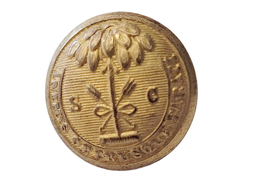 SOUTH CAROLINA VEST SIZE BUTTON
