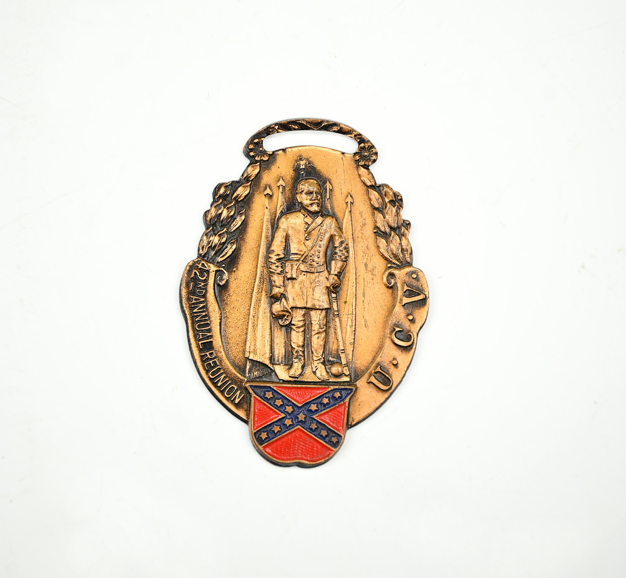 42ND ANNUAL UCV REUNION BADGE: RICHMOND 1932