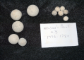 REVOLUTIONARY WAR MUSKET BALLS AND SHOT FROM “NELSON’S POINT” IN NEW YORK