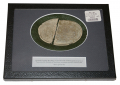 GETTYSBURG RELIC P1839 CARTRIDGE BOX PLATE – MCGLAUGHLIN PROPRETY, TANEYTOWN ROAD, BEHIND NEW JERSEY BRIGADE MONUMENT 