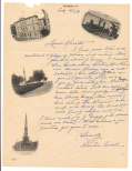 HUESTIS P. COOK AUTOGRAPH LETTER SIGNED — RICHMOND PHOTOGRAPHER AND SON OF FAMOUS CONFEDERATE PHOTOGRAPHER GEORGE S. COOK — CONCERNING CIVIL WAR PORTRAIT NEGATIVES OF GEN. MAXCY GREGG, C.S.A.