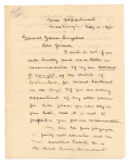 1901 AUTOGRAPH LETTER SIGNED, GEN. MARCUS J. WRIGHT, C.S.A., TO GEN. JAMES LONGSTREET - SEEKING MILITARY APPOINTMENT FOR HIS SON
