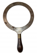 US NAVY 24-POUNDER SHELL RING GAUGE